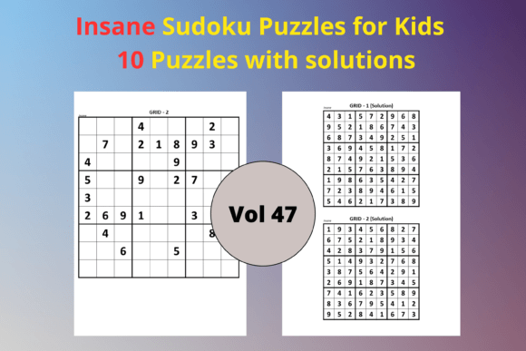 Easy Sudoku for Kids 47: A Complete Puzzle Resource for Young Minds
